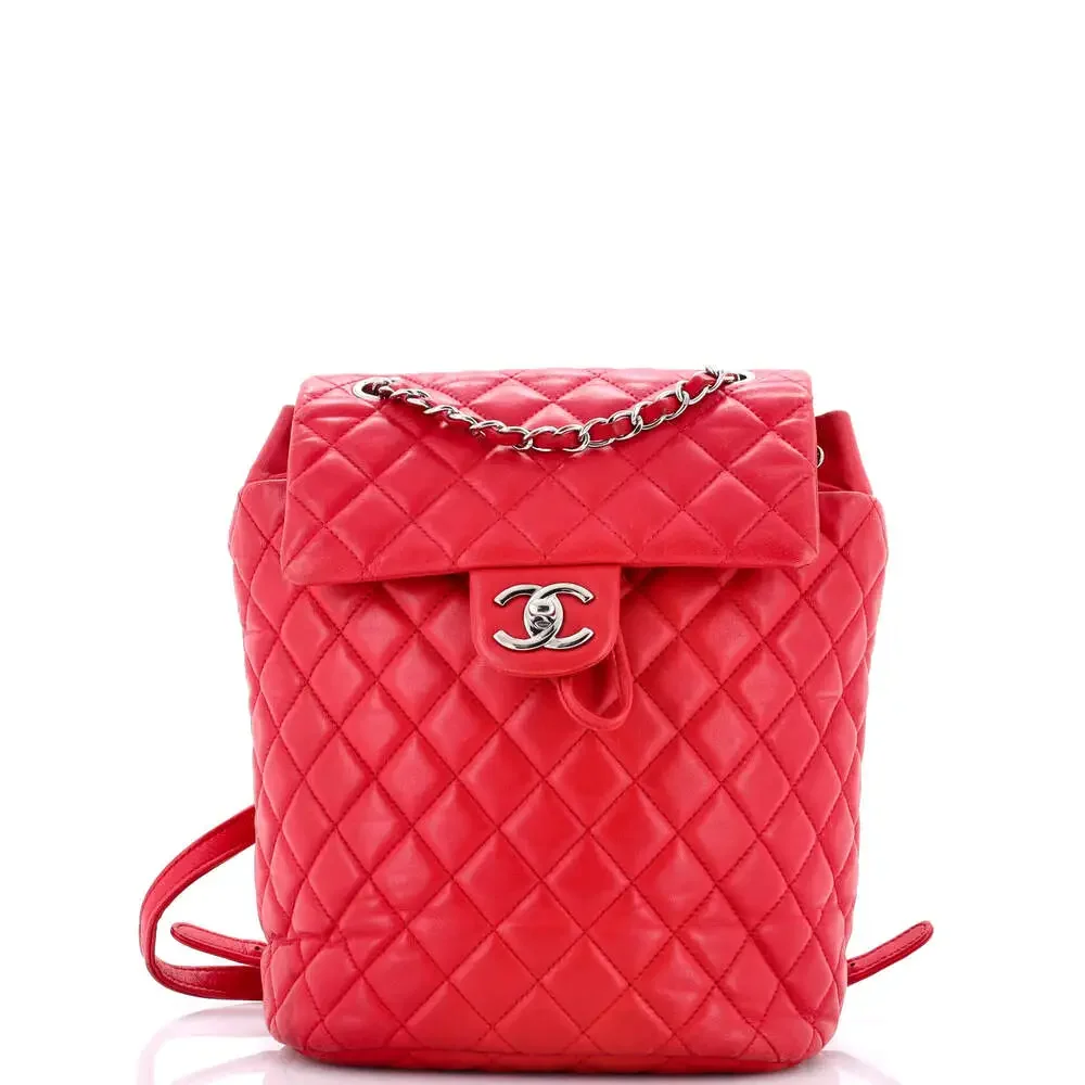 Chanel Urban Spirit Backpack Quilted #247228C24B Chanel Lambskin Urban Spirit Small Backpack | eBay main image 3
